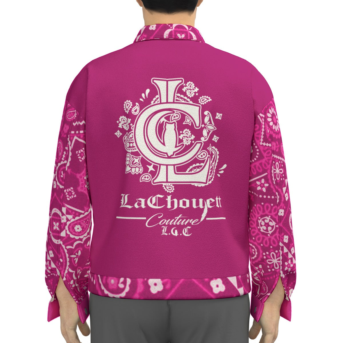 BANDANA VIRAL GRAPES Unisex Lapel Jacket