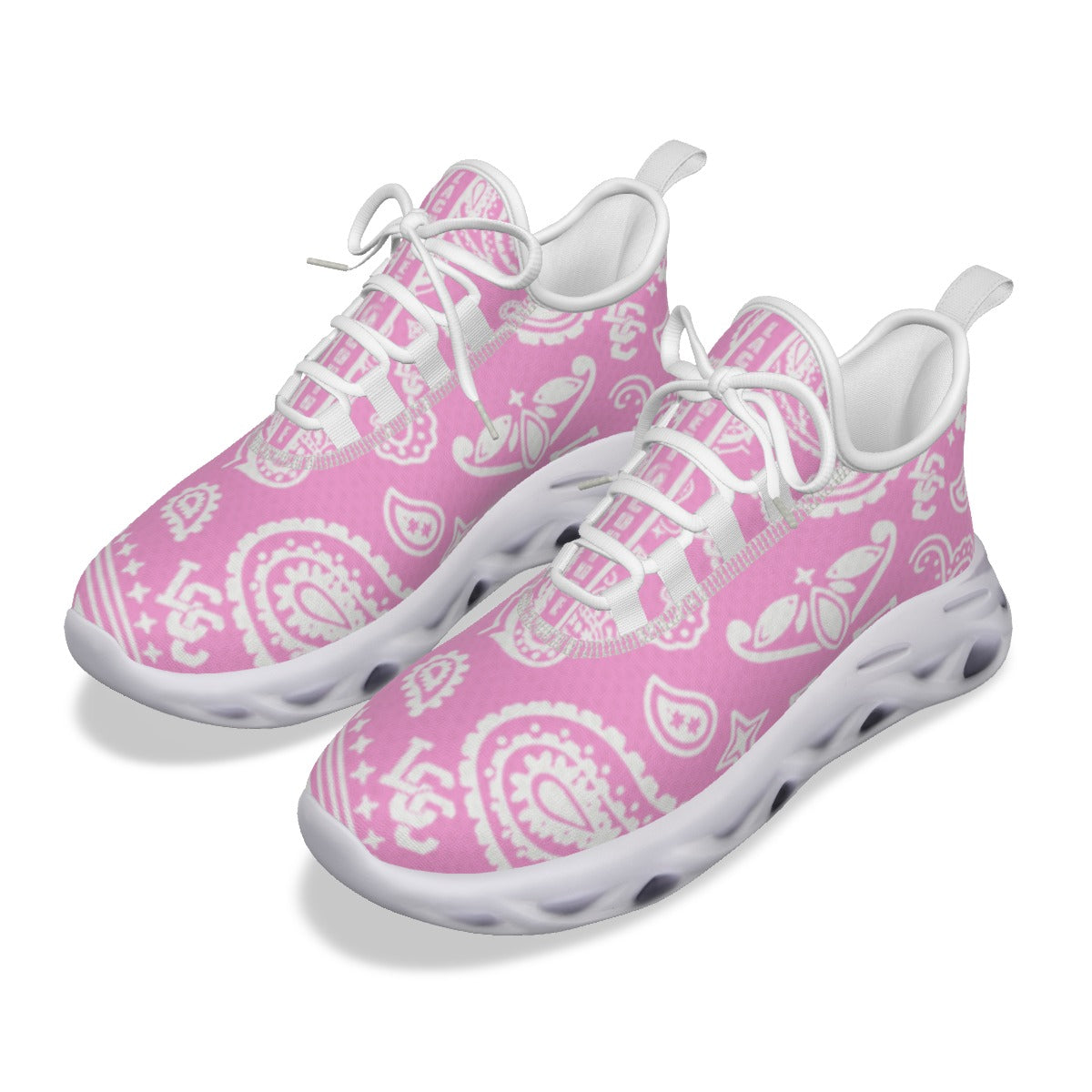 BANDANA PAISLEY PINKISH Women's Sports Shoes