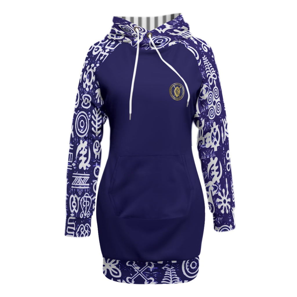 ADINKRA MXBLUE Women's Hoodie