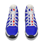WESTSIDE BLUE Men's High Top Basketball Shoes