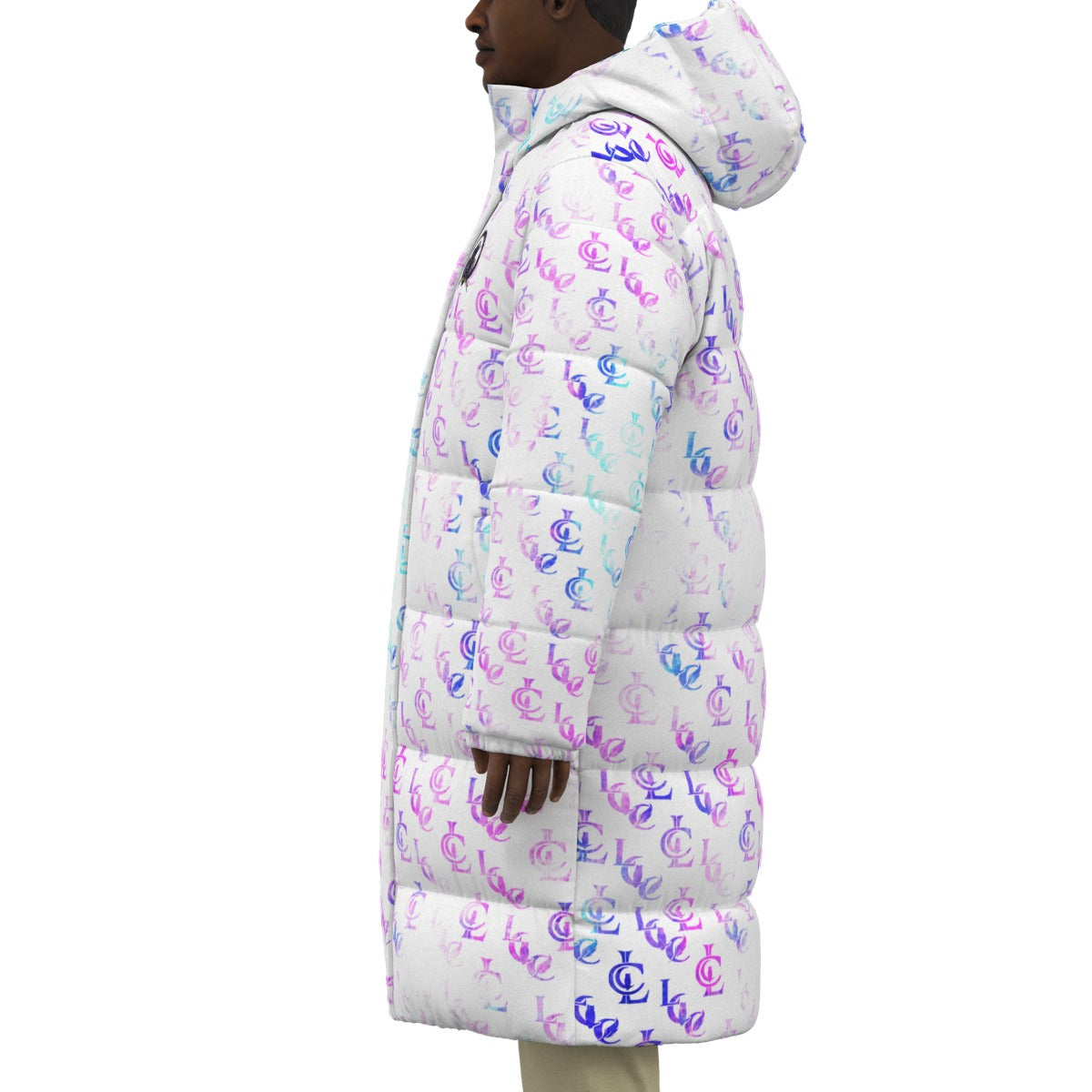 NEW RICH COLOURWHT Unisex Long Down Jacket