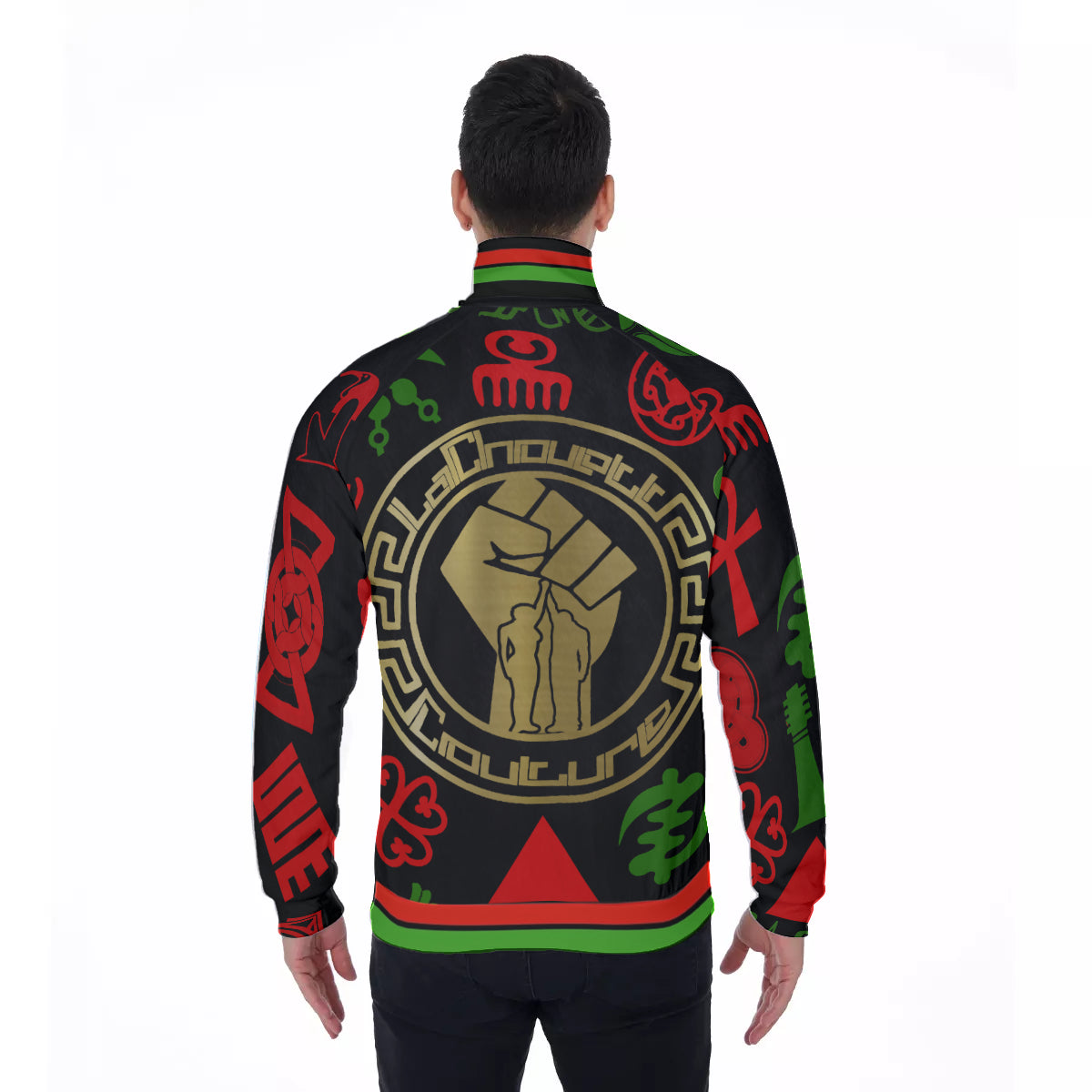 KMT WORLD Men's Stand Collar Jacket