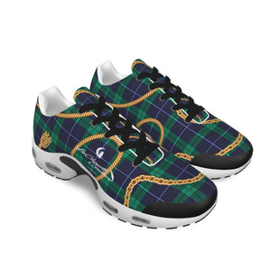 PLAID IN GOLD Women's Air Cushion Shoes