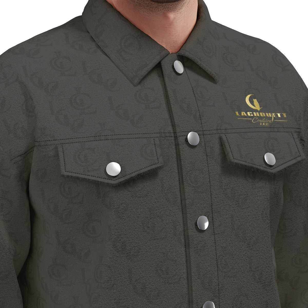 LCC BLC Unisex Lapel Jacket Cotton