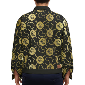 AFRICAN WARRIOR BLC Unisex Lapel Jacket