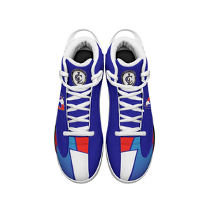 FRANCE BLUE Men's Shock Basketball Shoes