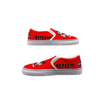 GET YA WALK ON RED Men's Slip On Sneakers