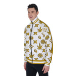 LCC WEEDY CREAMY WHT Men's Stand Collar Jacket