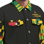 KENTE BUTAN Unisex Lapel Jacket