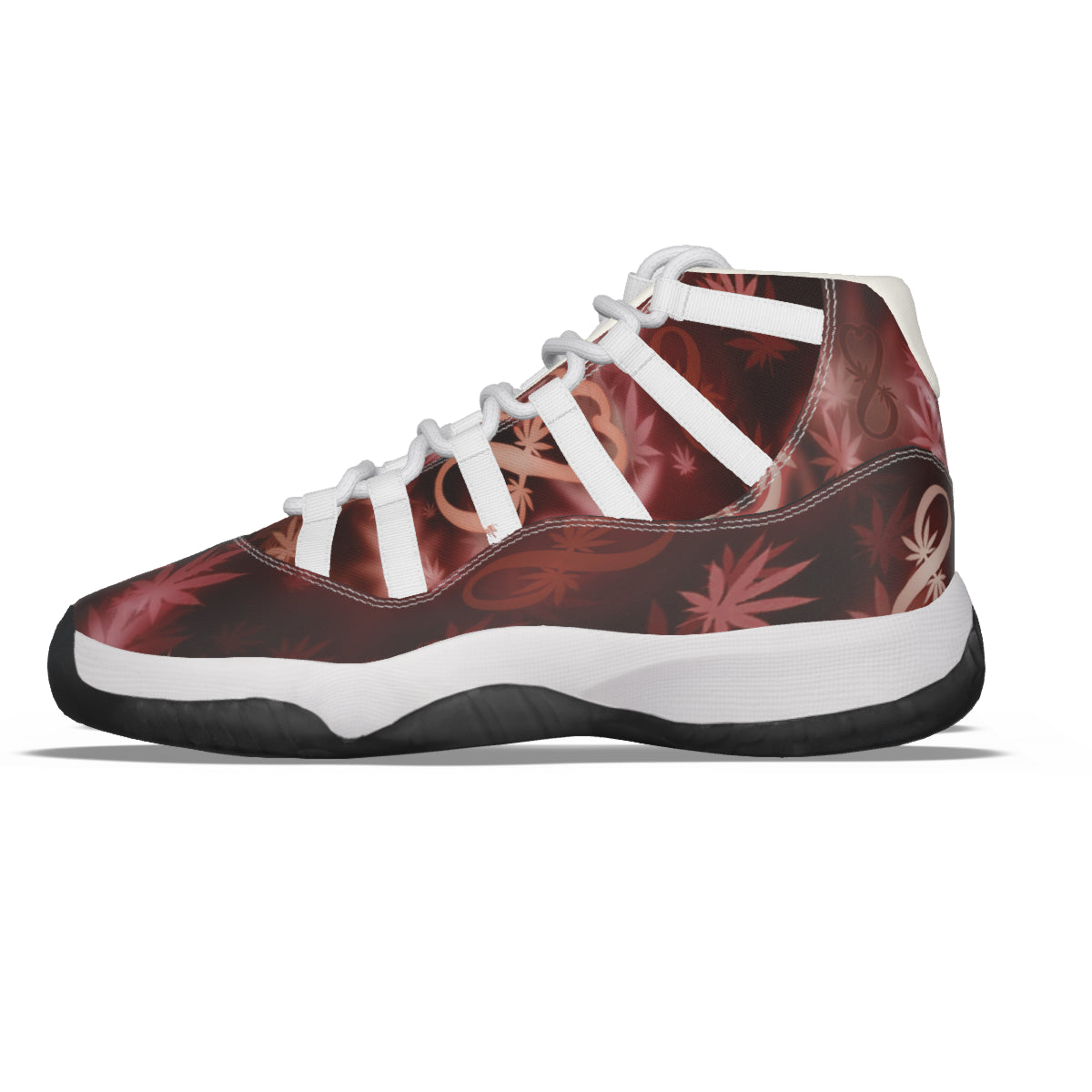 INFINITY RED High Top Basketball Shoes