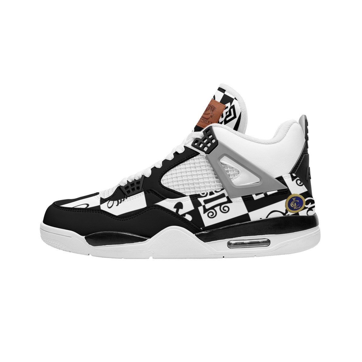 ADINKRA B&W Air Chouett  Shoes