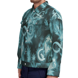 INFINITY BLUE Unisex Lapel Jacket