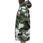 CAMOUFLAGE BLC Unisex Long Down Jacket