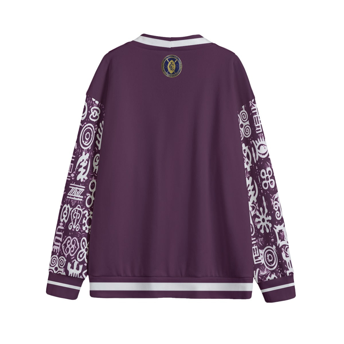 ADINKRA MXGRPS Unisex Knitted Fleece Cardigan
