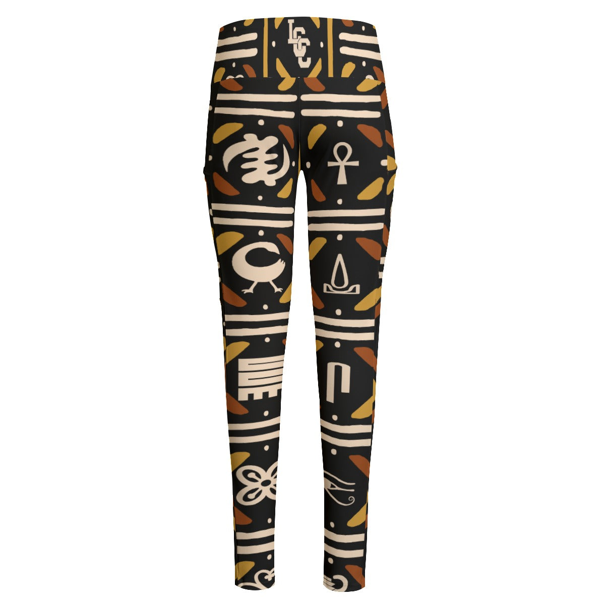 BOGOLAN KMT Women's High Waist Leggings With Side Pocket