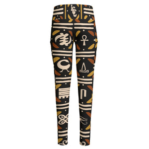 BOGOLAN KMT Women's High Waist Leggings With Side Pocket