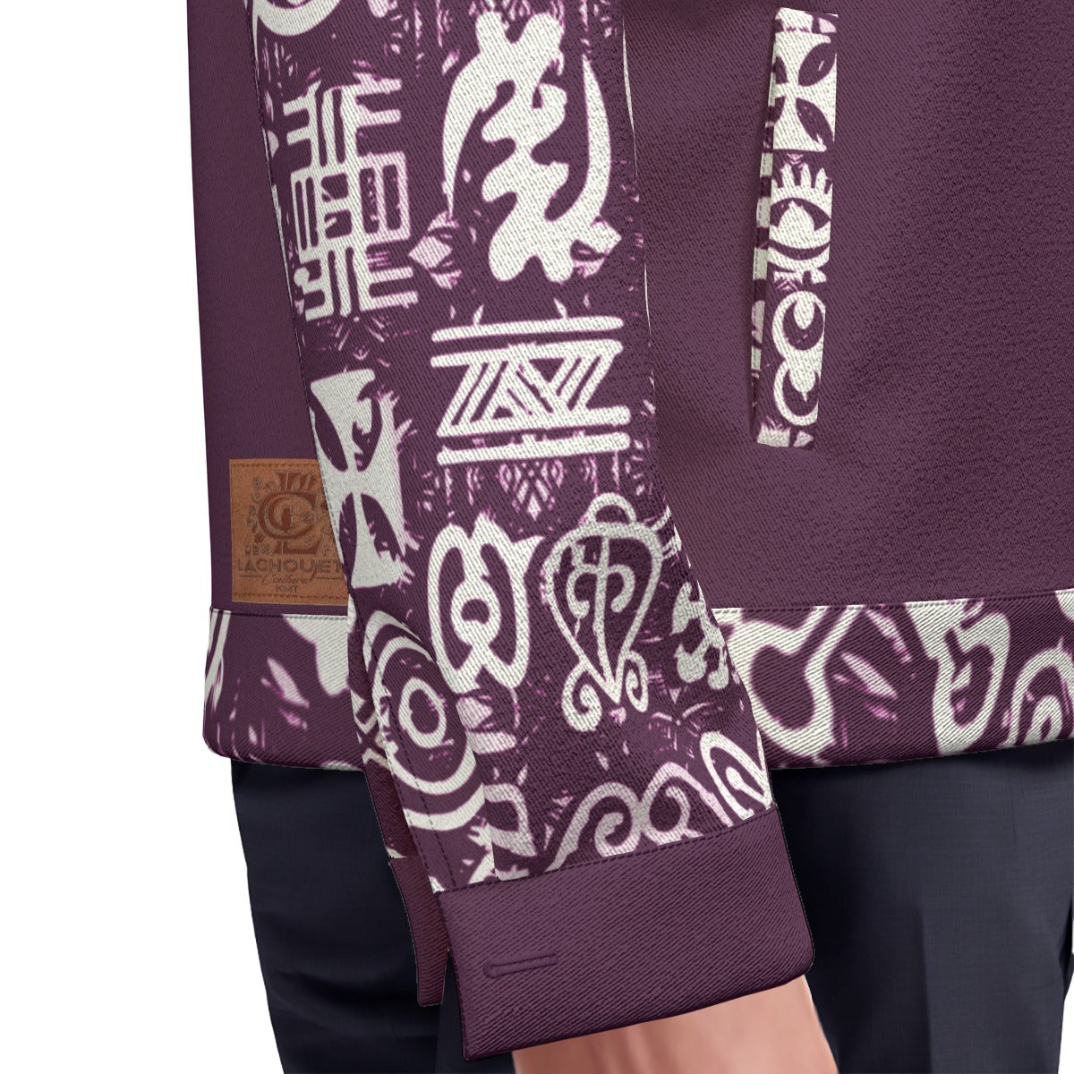 ADINKRA MIXGRAPES  Unisex Lapel Jacket
