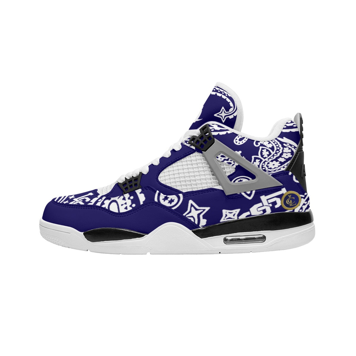 BANDANA PAISLEY NAVY Men's Air Chouett Shoes