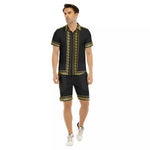 PRIVILEGE BLCC Men's Short Sleeve Shirt Sets