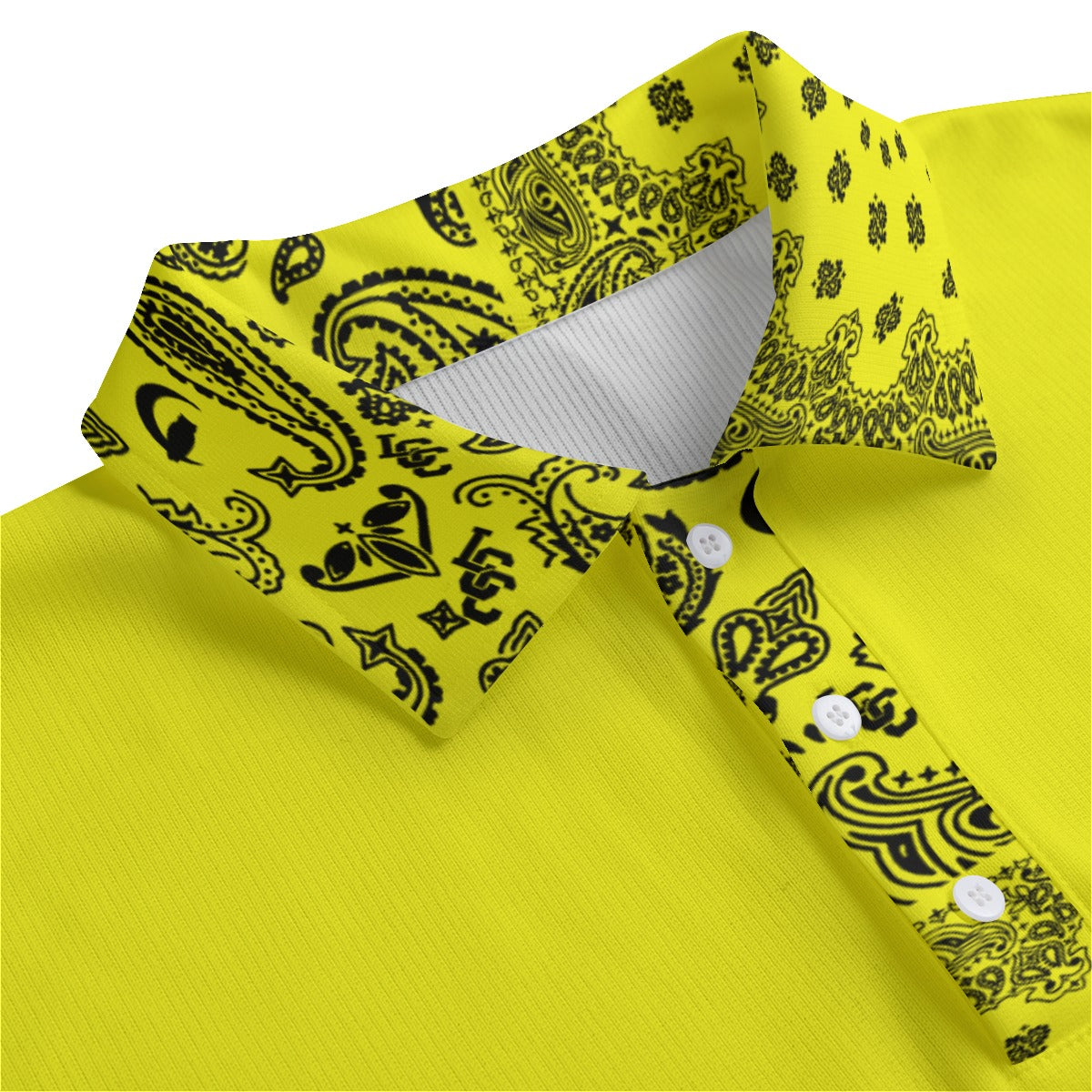 BANDANA MIX LK1 Unisex Lapel Collar Sweater