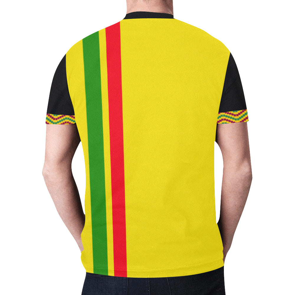 RASTA STYLE New All Over Print T-shirt for Men (Model T45)
