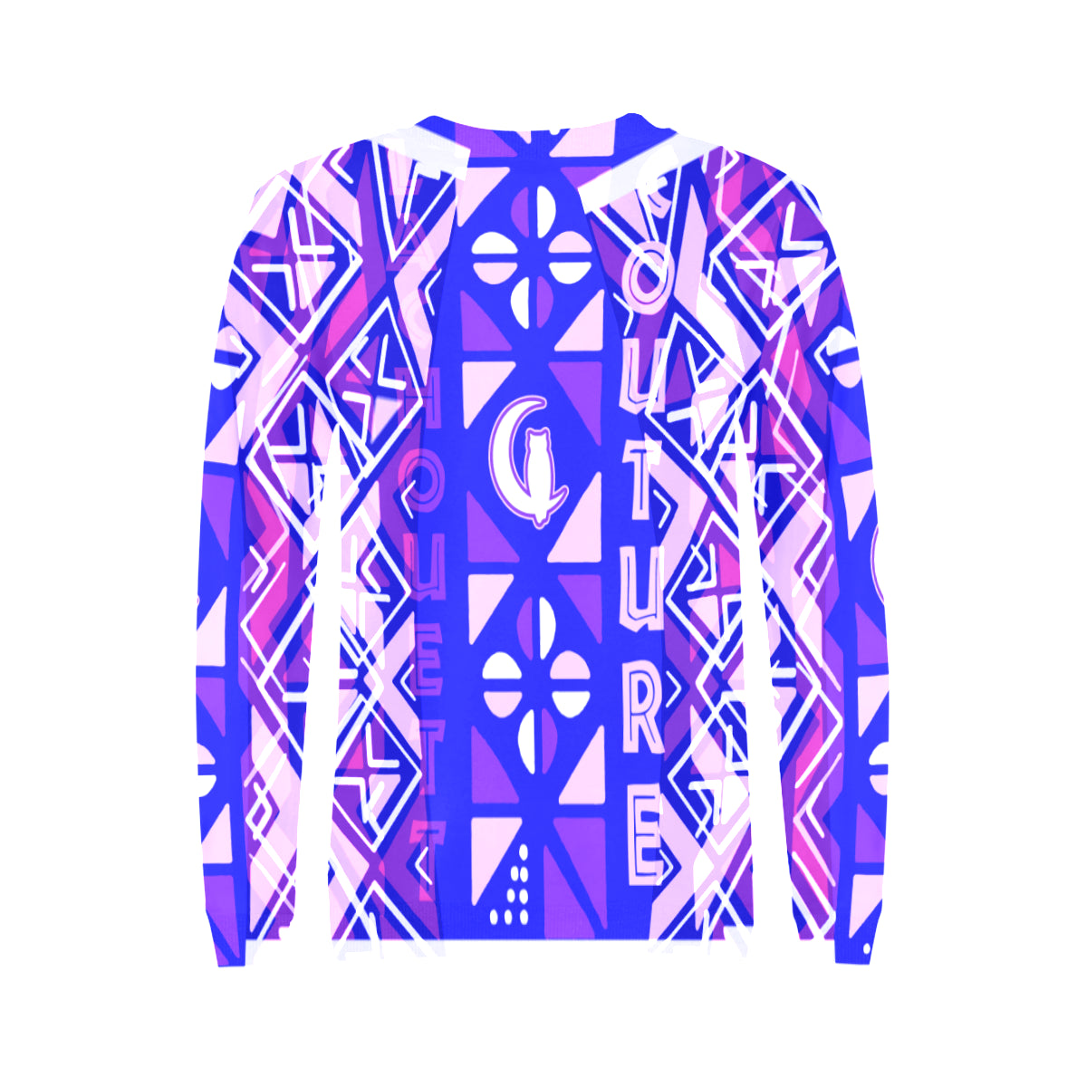 BOGOLAN STYLE Women's Rib Cuff Crew Neck Sweatshirt