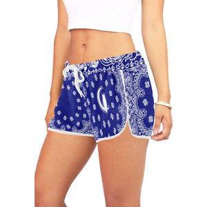 BANDANA Cs'UP Women's All Over Print Relaxed Shorts