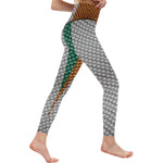 COTE D'IVOIRE FLAG All Over Print High-Waisted Leggings