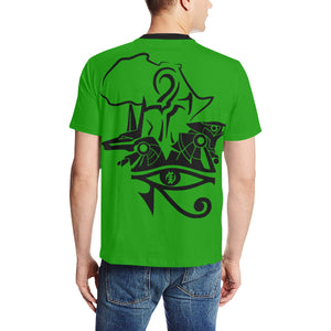 ANUBIS AND HERU GRN Men's All Over Print T-Shirt