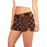 EXCELLENCE BRDXGLD Women's All Over Print Relaxed Shorts
