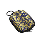 GORGIOUS BLUE LEAF Coin Purse (Model 1605)