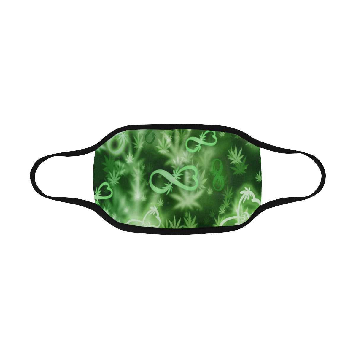 INFINITY GREEN COSMOS Mouth Mask in One Piece (2 Filters Included)