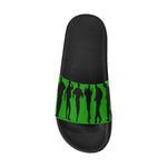 C-WALK GREEN Men's Slide Sandals (Model 057)