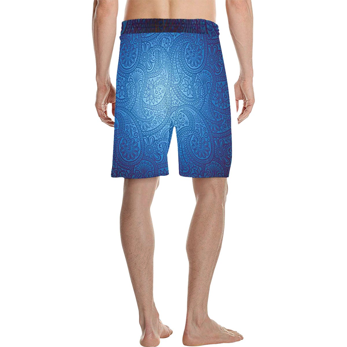 LUXURY BLUGANG Men's All Over Print Casual Shorts (Model L23)