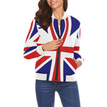 LONDON ANKH All Over Print Bomber Jacket for Women