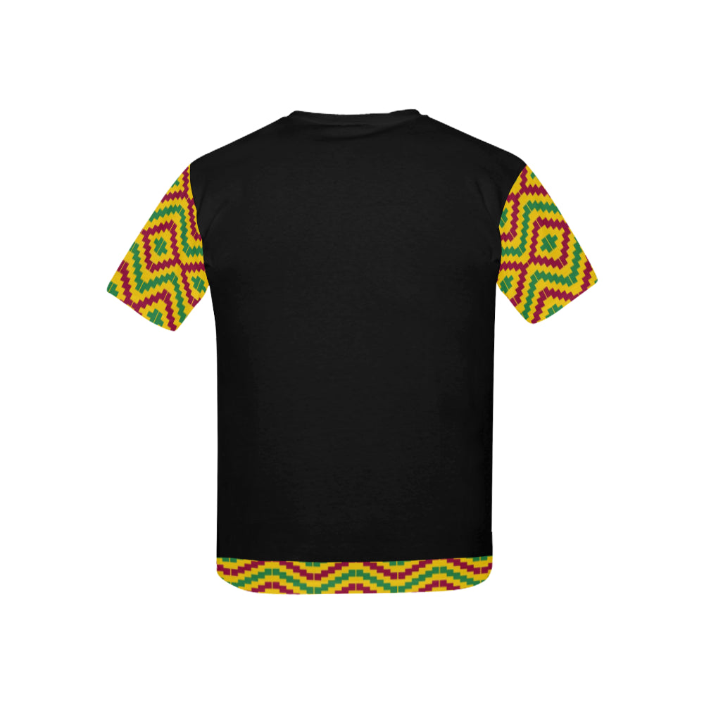 FRACTAL FARI Kids' All Over Print T-Shirt