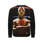T SAVAGE Men's Rib Cuff Crew Neck Sweatshirt