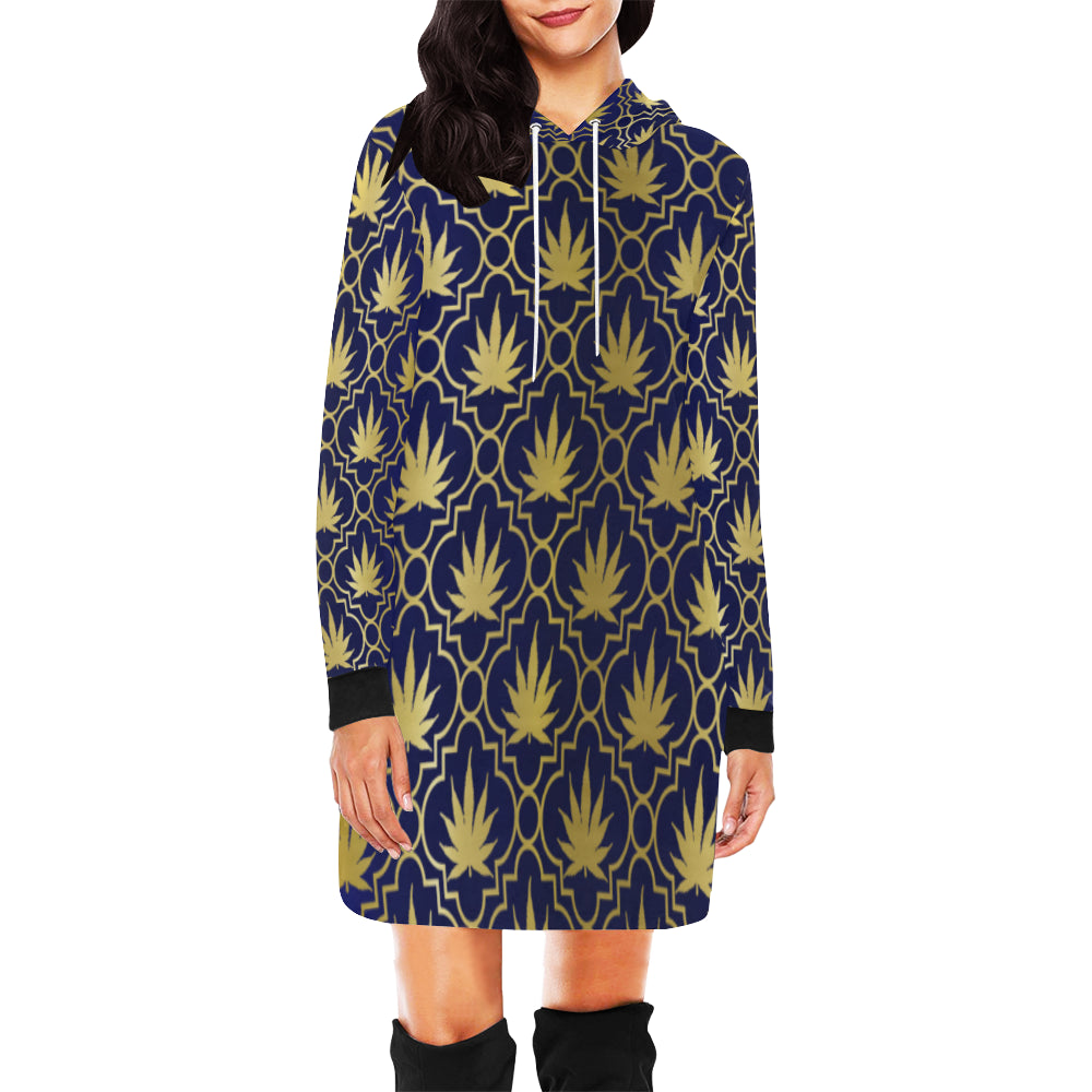 HIGHLEAF BG All Over Print Hoodie Mini Dress