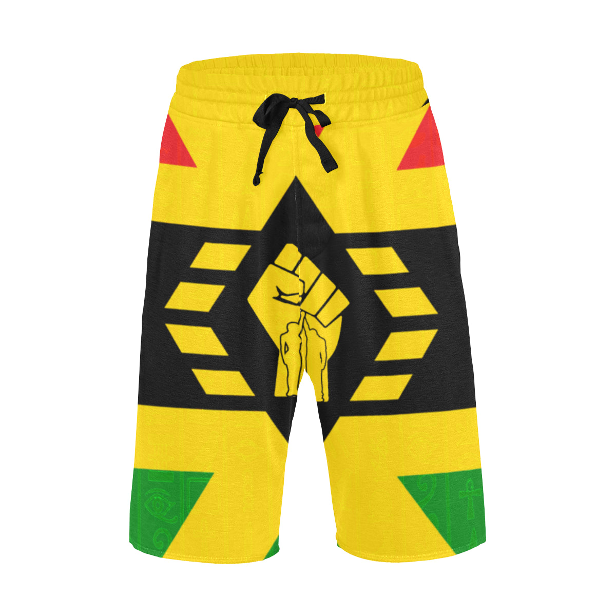 FIST UP RBG Men's All Over Print Casual Shorts