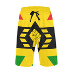 FIST UP RBG Men's All Over Print Casual Shorts