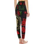 KMT WORLD POWER All Over Print High-Waisted Leggings