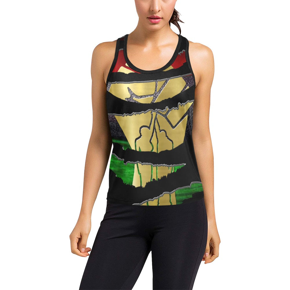 RBG ANKH RIPPED Women's Tank Top