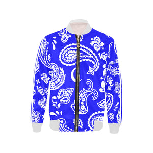 BANDANA PAISLEY Kids' All Over Print Bomber Jacket