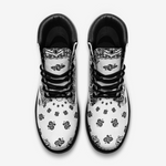 BANDANA WHT boots TB