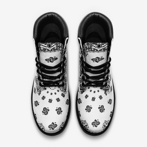 BANDANA WHT boots TB