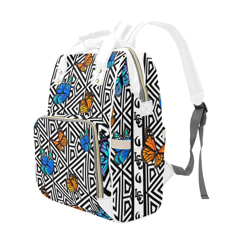 BUTTERFLY LCC Multi-Function Backpack/Diaper Bag