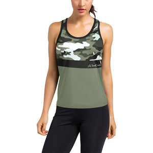 CAMOUFLAGE Women's Racerback Tank Top