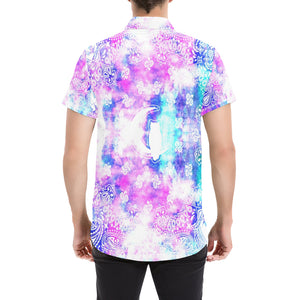 BANDANA COLORFULL Men's All Over Print Short Sleeve Shirt