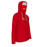 #PAGADE RED Unisex Pullover Hoodie With Mask