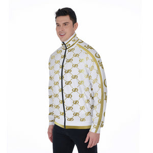 EXCELLENCE GLDWHT Stand Collar Jacket